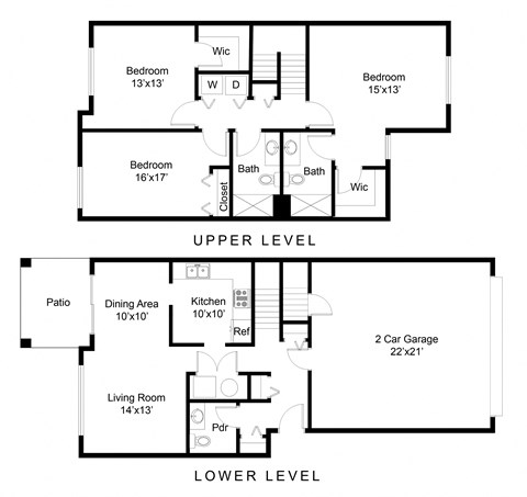 4542 Villa Parkway 2-3 Beds Townhouse, Affordable for Rent - Photo Gallery 14